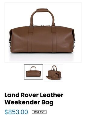 Land Rover Weekender Bag